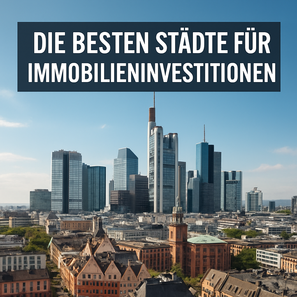 Die besten Städte für Immobilieninvestitionen