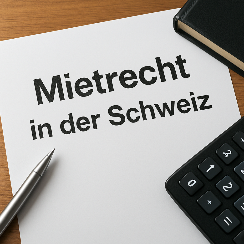 Mietrecht in der Schweiz